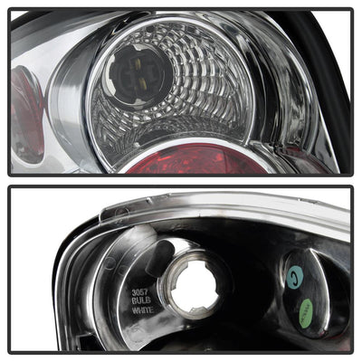 Chrome Euro Style Tail Lights <br>01-07 Chrysler Town & Country, 00-03 Voyage