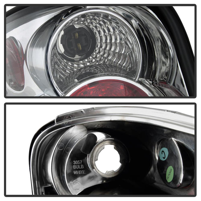 Chrome Euro Style Tail Lights <br>01-07 Chrysler Town & Country, 00-03 Voyage