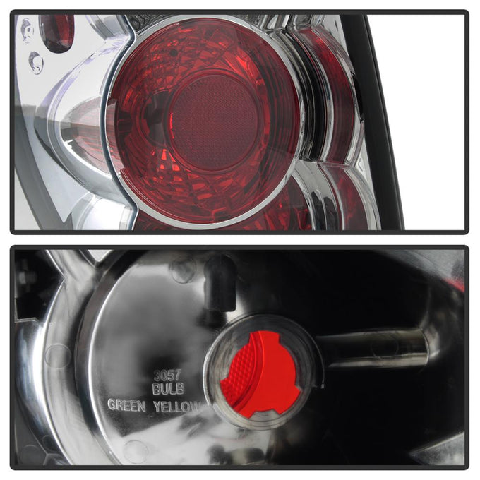 Chrome Euro Style Tail Lights <br>01-07 Chrysler Town & Country, 00-03 Voyage