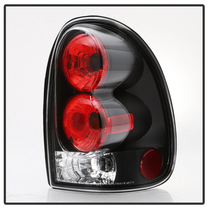 Black Euro Style Tail Lights <br>96-00 Chrysler Town & Country, Caravan