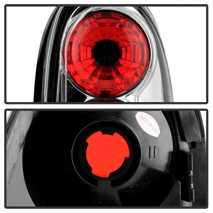 Chrome Euro Style Tail Lights <br>96-00 Chrysler Town & Country, Caravan