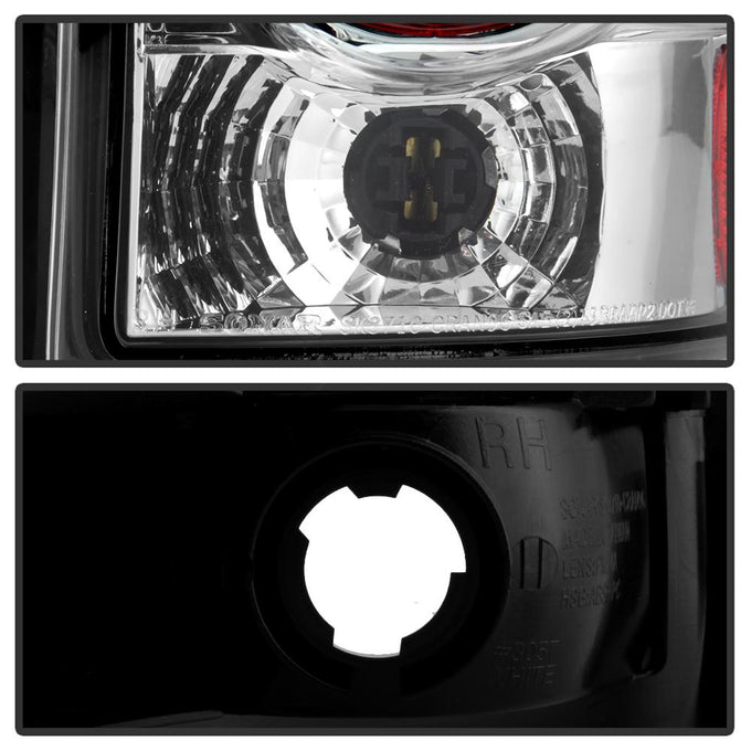 Chrome Euro Style Tail Lights <br>96-00 Chrysler Town & Country, Caravan