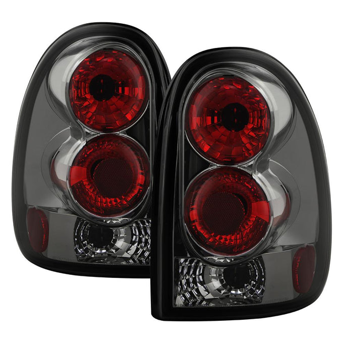 Smoke Euro Style Tail Lights <br>96-00 Chrysler Town & Country, Caravan