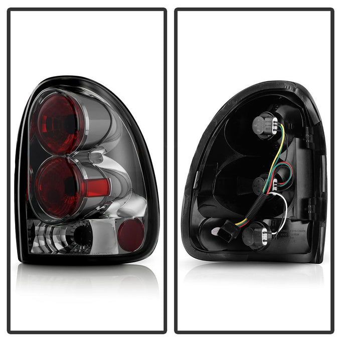 Smoke Euro Style Tail Lights <br>96-00 Chrysler Town & Country, Caravan