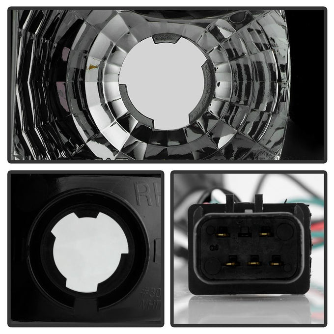Smoke Euro Style Tail Lights <br>96-00 Chrysler Town & Country, Caravan