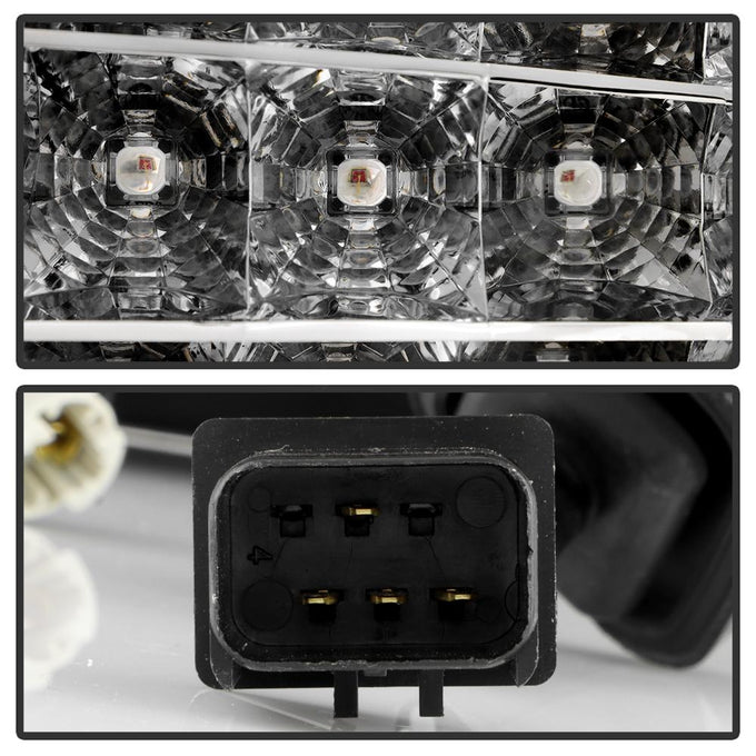 Black LED Tail Lights <br>06-08 Dodge Charger