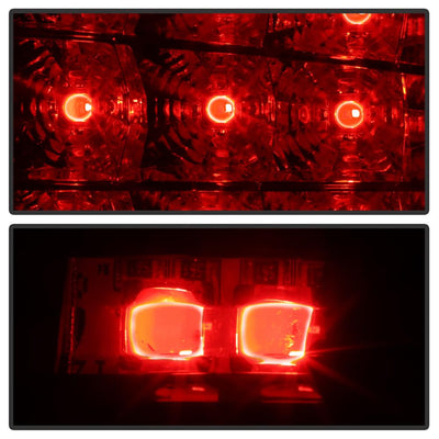 Black LED Tail Lights <br>06-08 Dodge Charger