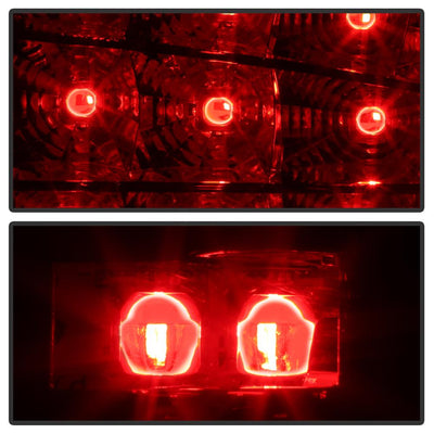 Smoke LED Tail Lights <br>06-08 Dodge Charger