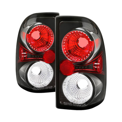 Black Euro Style Tail Lights <br>97-04 Dodge Dakota