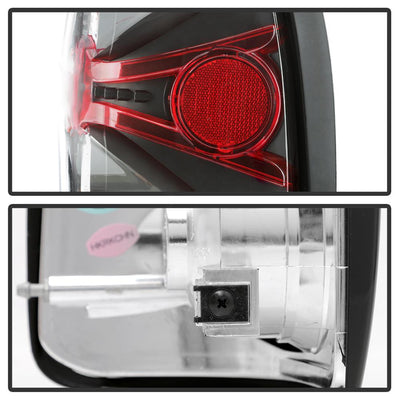 Black Euro Style Tail Lights <br>97-04 Dodge Dakota