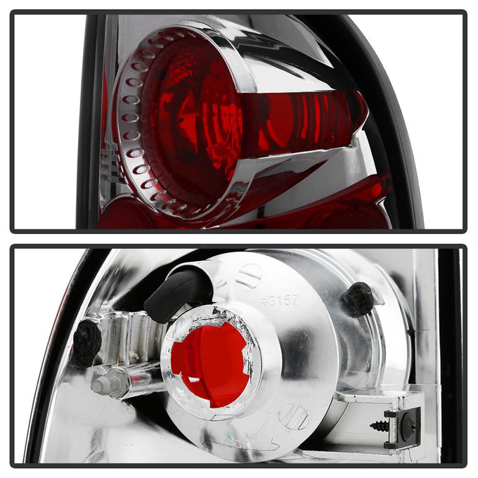 Smoke Euro Style Tail Lights <br>97-04 Dodge Dakota