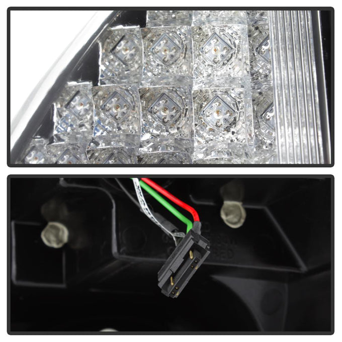 Black LED Tail Lights <br>05-08 Dodge Magnum