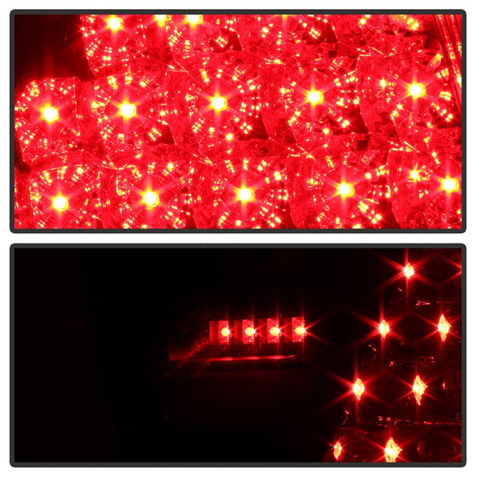 Black LED Tail Lights <br>05-08 Dodge Magnum