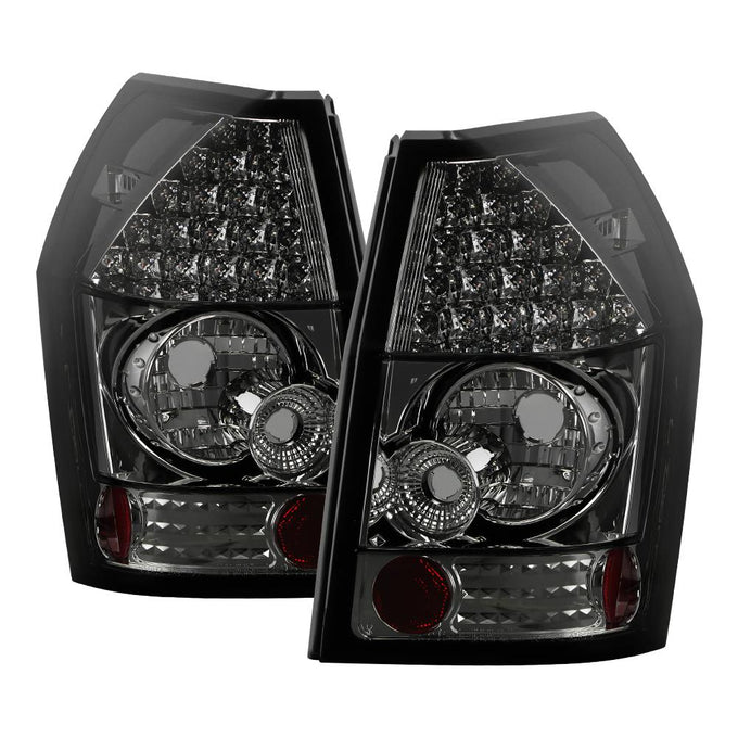 Smoke LED Tail Lights <br>05-08 Dodge Magnum