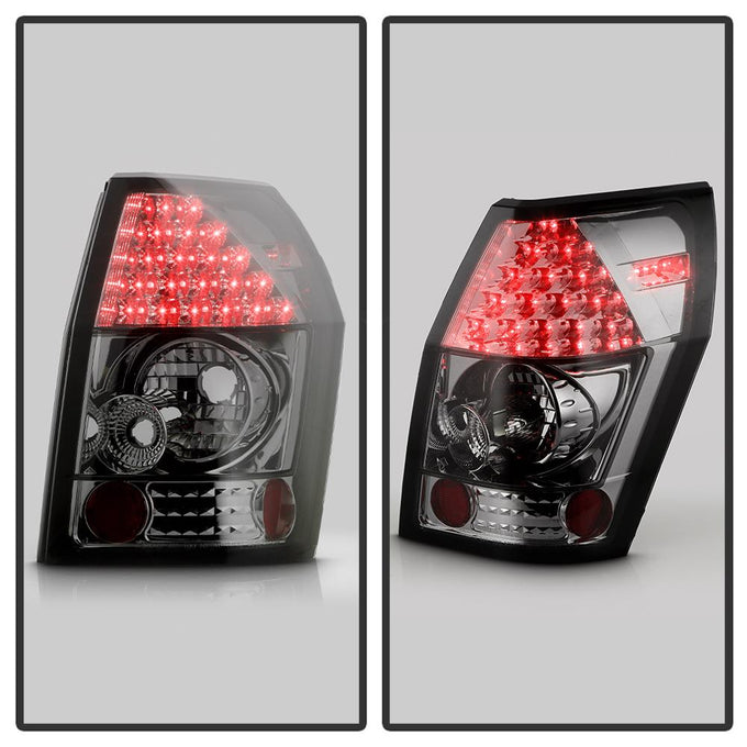 Smoke LED Tail Lights <br>05-08 Dodge Magnum
