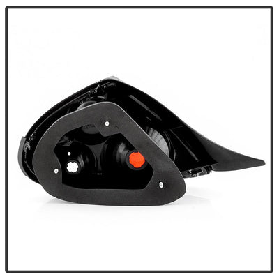 Black Euro Style Tail Lights <br>00-02 Dodge Neon