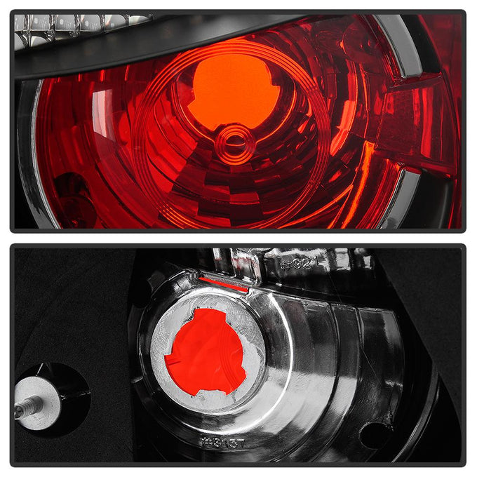 Black Euro Style Tail Lights <br>03-05 Dodge Neon