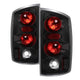 Black Euro Style Tail Lights <br>02-06 Dodge Ram 1500 03-06 Dodge Ram 3500 Ram 2500