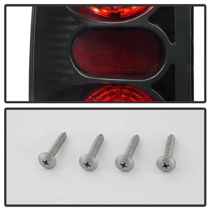 Black Euro Style Tail Lights <br>02-06 Dodge Ram 1500 03-06 Dodge Ram 3500 Ram 2500