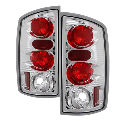 Chrome Euro Style Tail Lights <br>02-06 Dodge Ram 1500 03-06 Dodge Ram 3500 Ram 2500