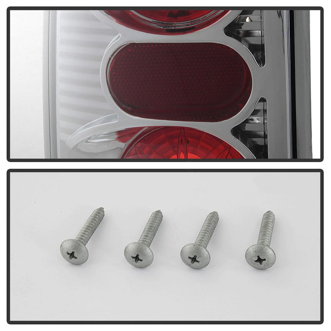 Chrome Euro Style Tail Lights <br>02-06 Dodge Ram 1500 03-06 Dodge Ram 3500 Ram 2500