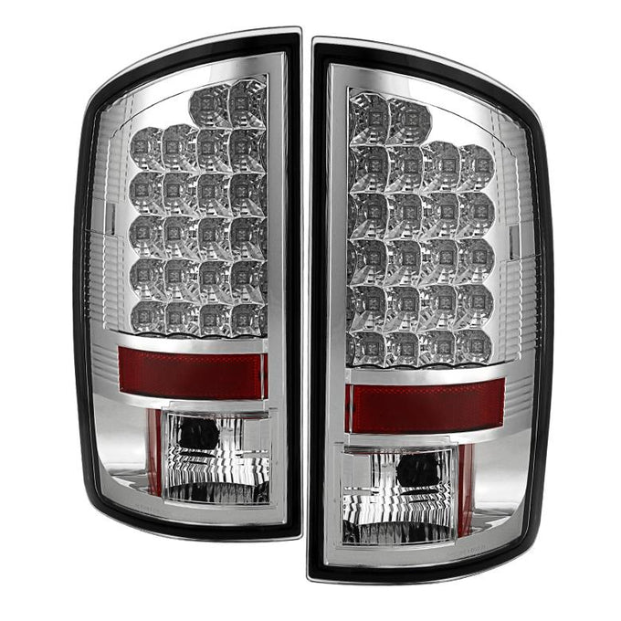 Chrome LED Tail Lights <br>02-06 Dodge Ram 1500 03-06 Dodge Ram 3500 Ram 2500