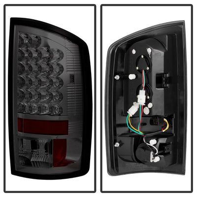 Smoke LED Tail Lights <br>02-06 Dodge Ram 1500 03-06 Dodge Ram 3500 Ram 2500