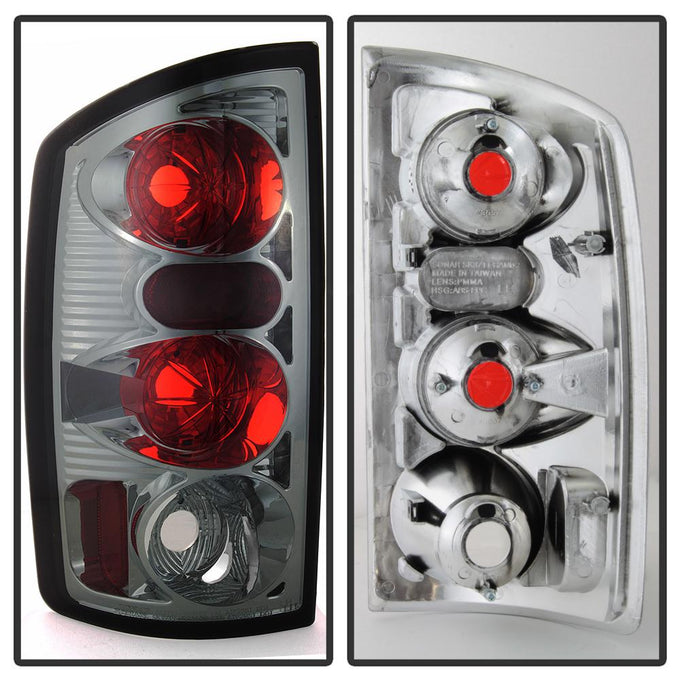 Smoke Euro Style Tail Lights <br>02-06 Dodge Ram 1500 03-06 Dodge Ram 3500 Ram 2500