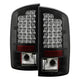 Black LED Tail Lights <br>07-08 Dodge Ram 1500 07-09 Dodge Ram 2500 Ram 3500