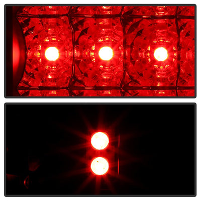 Black LED Tail Lights <br>07-08 Dodge Ram 1500 07-09 Dodge Ram 2500 Ram 3500