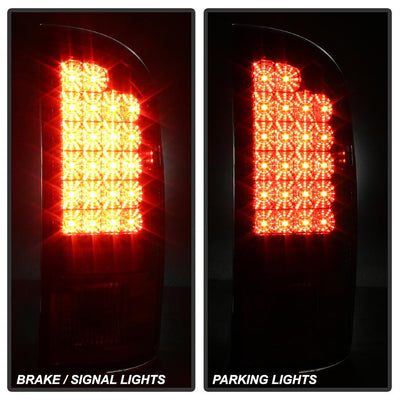 Chrome LED Tail Lights <br>07-08 Dodge Ram 1500 07-09 Dodge Ram 2500 Ram 3500