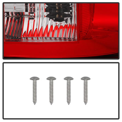 Red Clear LED Tail Lights <br>07-08 Dodge Ram 1500 07-09 Dodge Ram 2500 Ram 3500