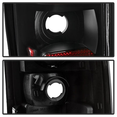 Black Euro Style Tail Lights <br>94-01 Dodge Ram 1500 94-02 Dodge Ram 2500 Ram 3500