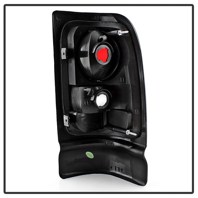 Chrome Euro Style Tail Lights <br>94-01 Dodge Ram 1500 94-02 Dodge Ram 2500 Ram 3500