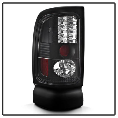 Black LED Tail Lights <br>94-01 Dodge Ram 1500 94-02 Dodge Ram 2500 Ram 3500