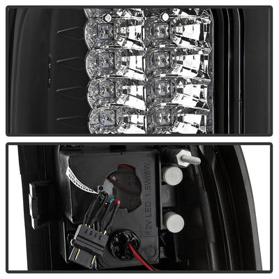 Black LED Tail Lights <br>94-01 Dodge Ram 1500 94-02 Dodge Ram 2500 Ram 3500