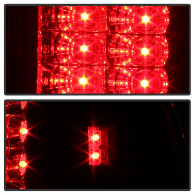 Black LED Tail Lights <br>94-01 Dodge Ram 1500 94-02 Dodge Ram 2500 Ram 3500