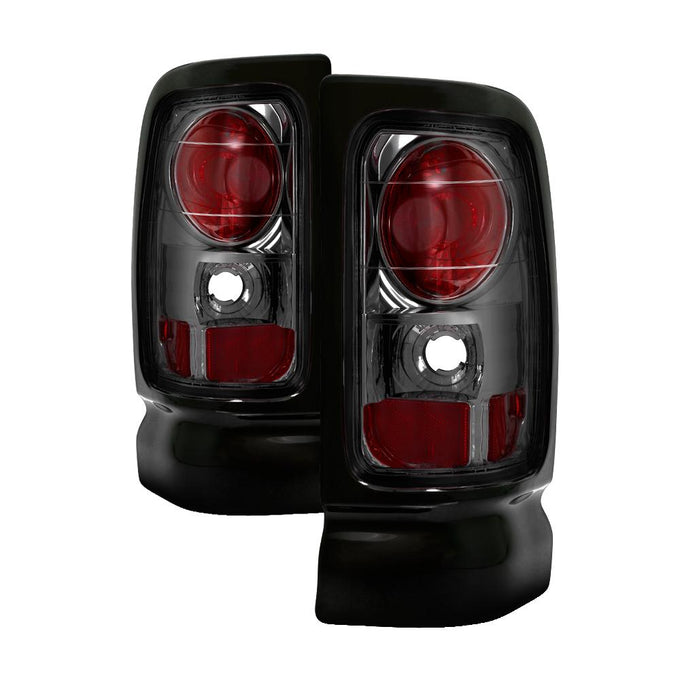Smoke Euro Style Tail Lights <br>94-01 Dodge Ram 1500 94-02 Dodge Ram 2500 Ram 3500