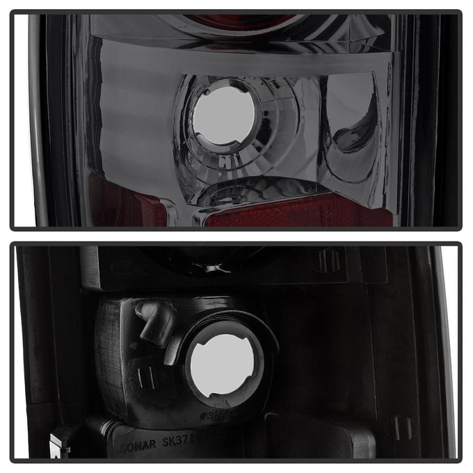 Smoke Euro Style Tail Lights <br>94-01 Dodge Ram 1500 94-02 Dodge Ram 2500 Ram 3500
