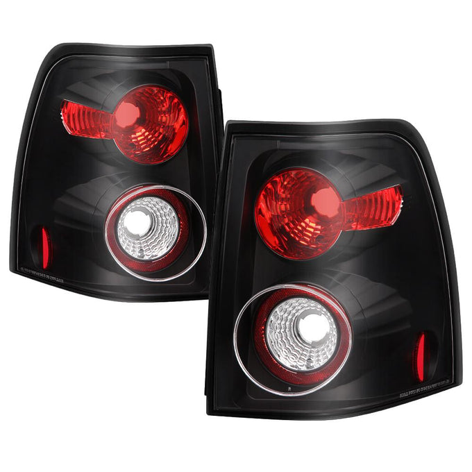 Black Euro Style Tail Lights <br>03-06 Ford Expedition