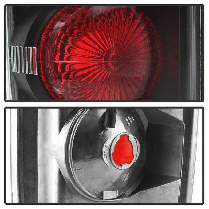 Black Euro Style Tail Lights <br>97-02 Ford Expedition