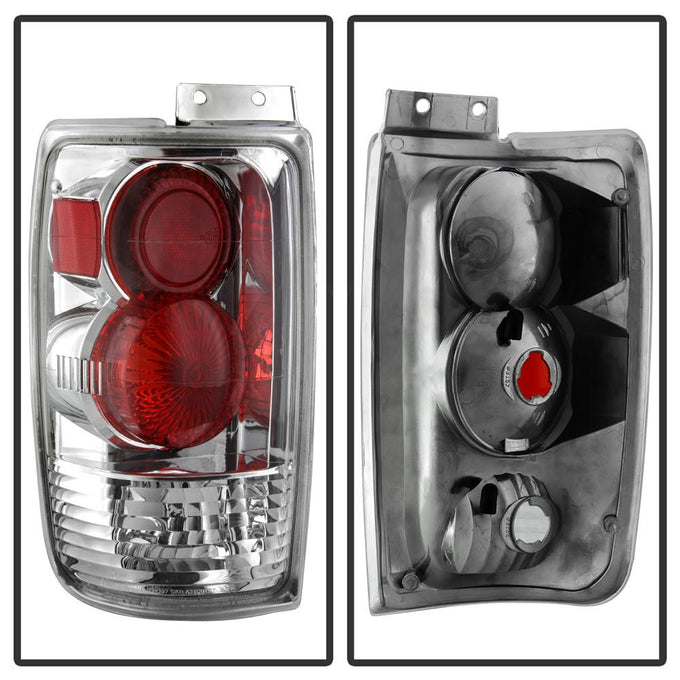 Chrome Euro Style Tail Lights <br>97-02 Ford Expedition