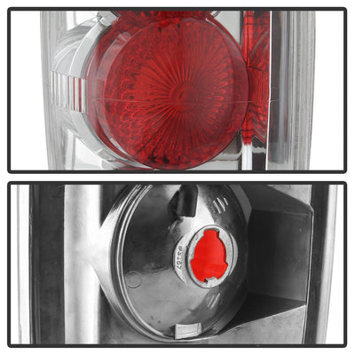 Chrome Euro Style Tail Lights <br>97-02 Ford Expedition