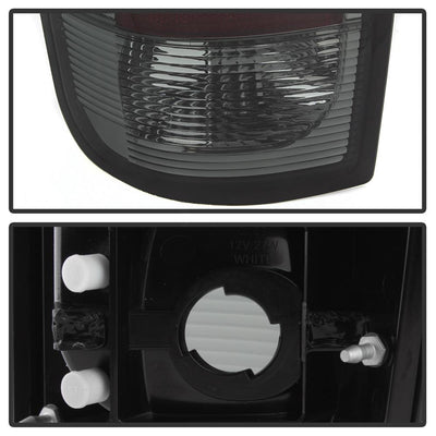 Version 2 Smoke LED Tail Lights <br>97-02 Ford Expedition