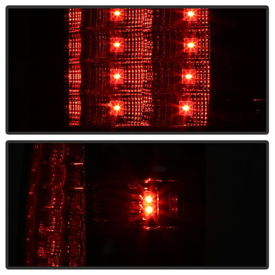 Version 2 Smoke LED Tail Lights <br>97-02 Ford Expedition