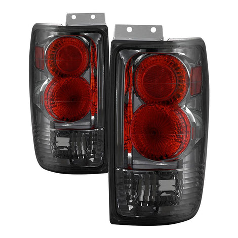 Smoke Euro Style Tail Lights <br>97-02 Ford Expedition