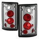 Chrome Euro Style Tail Lights <br>95-02 Ford E150 E250 E350 E450 E550