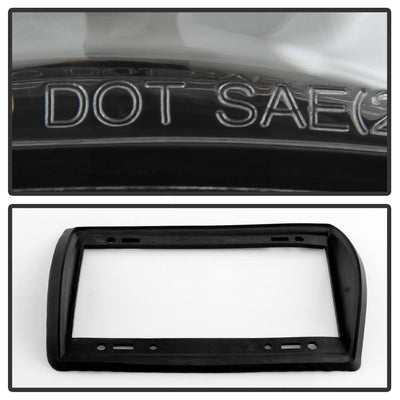 Chrome Euro Style Tail Lights <br>95-02 Ford E150 E250 E350 E450 E550
