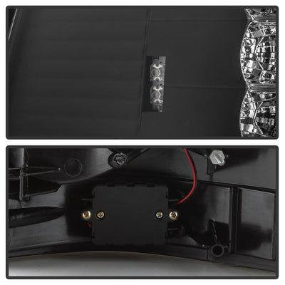 Black LED Tail Lights <br>02-05 Ford Explorer