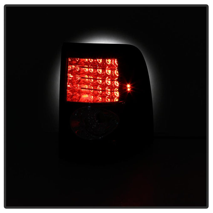Black LED Tail Lights <br>02-05 Ford Explorer
